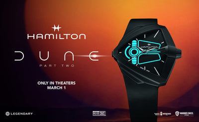 Hamilton collabore avec Legendary Entertainment et Warner Bros. Pictures pour créer une montre extraordinaire en lien avec le film "Dune
