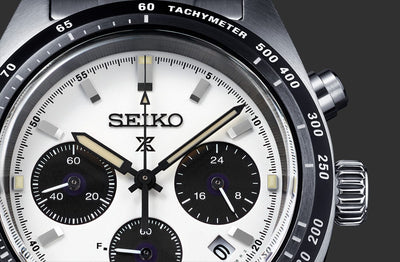 Seiko Speedtimer : une nouvelle ligne de chronographes Solaires Prospex