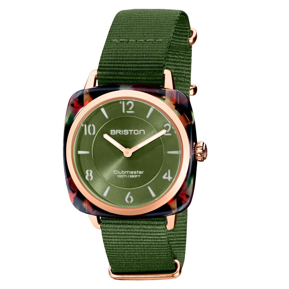 Clubmaster Chic Acétate – Vert olive - 21536.SA.UG.26.NOL