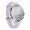VOGTIME-MONTRES-GARMIN-Lily® 2 Active  Silver avec bracelet en silicone lilas - 010-02891-01
