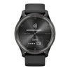 VOGTIME-MONTRES-GARMIN - vívomove® Trend -  Gray avec bracelet silicone noir - 010-02665-00