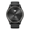 VOGTIME-MONTRES-GARMIN - vívomove® Trend -  Gray avec bracelet silicone noir - 010-02665-00