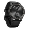 VOGTIME-MONTRES-GARMIN - vívomove® Trend -  Gray avec bracelet silicone noir - 010-02665-00
