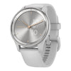 VOGTIME-MONTRES-GARMIN - vívomove® Trend -   Silver avec bracelet silicone gris clair - 010-02665-03