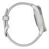 VOGTIME-MONTRES-GARMIN - vívomove® Trend -   Silver avec bracelet silicone gris clair - 010-02665-03