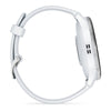 VOGTIME-MONTRES-Venu® 3  Lunette Silver en acier inoxydable avec boîtier blanc et bracelet en silicone blanc - 010-02784-00