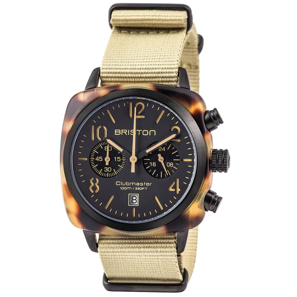 Clubmaster Classic Acétate Safari - 14140.PBAM.TS.5.NK