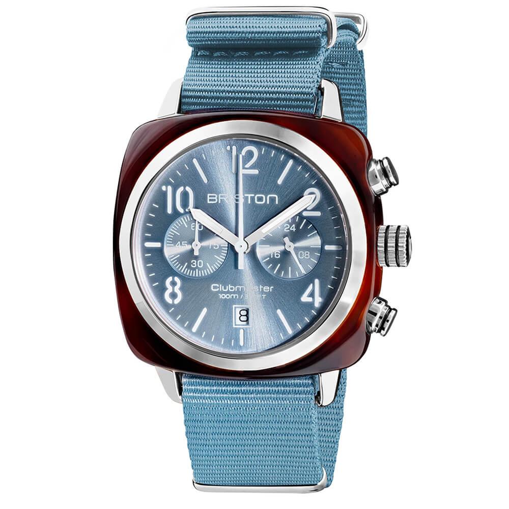 Clubmaster Classic Acétate – Bleu glacier