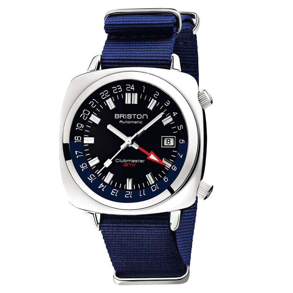 Clubmaster Traveler Gmt Acier – Bleu - 19842.PS.G.9.NNB