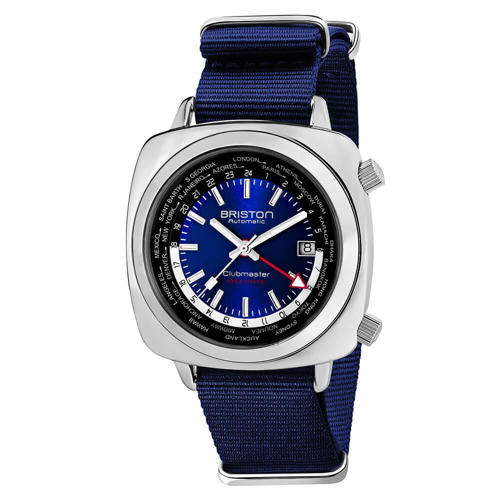 Clubmaster Traveler Worldtime Acier – Bleu - 20842.PS.W.9.NNB