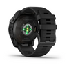 fēnix® 7X Pro Sapphire Solar Edition Titane avec revêtement en Carbon Gray DLC et bracelet noir - 010-02778-11