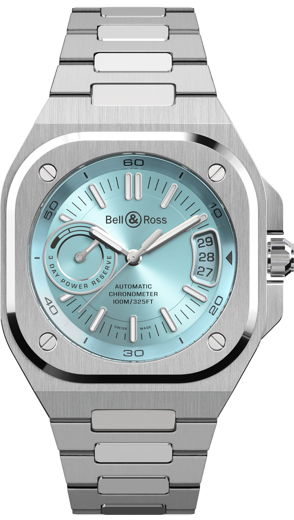 Montres BR-X5 Ice Blue Steel- BRX5R-IB-ST/SST - 41 mm /