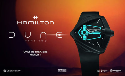 Hamilton collabore avec Legendary Entertainment et Warner Bros. Pictures pour créer une montre extraordinaire en lien avec le film "Dune