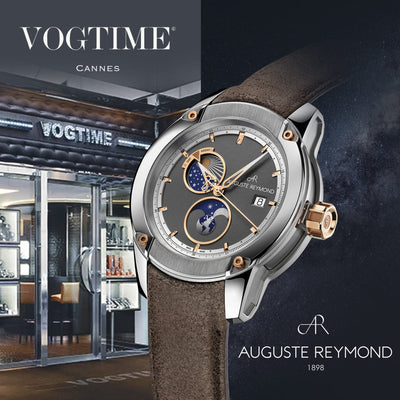Communique de presse: Auguste Reymond chez vogtime a cannes