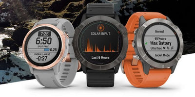 Garmin présente la nouvelle gamme Fenix 6 avec recharge solaire