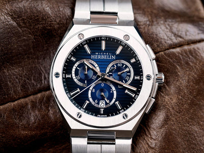 The Chronograph Cap Camarat de Michel Herbelin entrance in the race of an inspired chronograph 70's