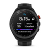 GARMIN -Approach® S70 - 47 mm - Lunette en céramique noire avec bracelet en silicone noir - 010-02746-12