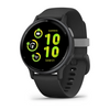 GARMIN - vívoactive® 5 - Boitier noir avec lunette en aluminium Gray et bracelet silicone noir - 010-02862-10