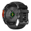 fēnix® 8 – 51 mm, AMOLED Sapphire, Acier Gray avec bracelet en silicone noir - 010-02905-00