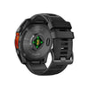 Garmin - Fēnix 6x - Sapphire Carbon Gray DLC with Black Bracelet - 010-02157-11