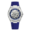 Cap Camarat Automatique - 40.5mm- Squelette Bleu - 1645SQ115CBC