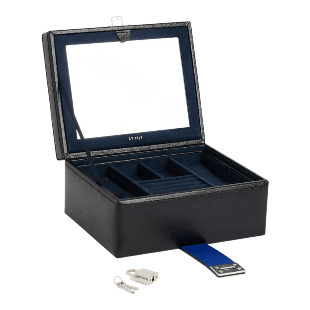 Leather Travel Jewelry Box