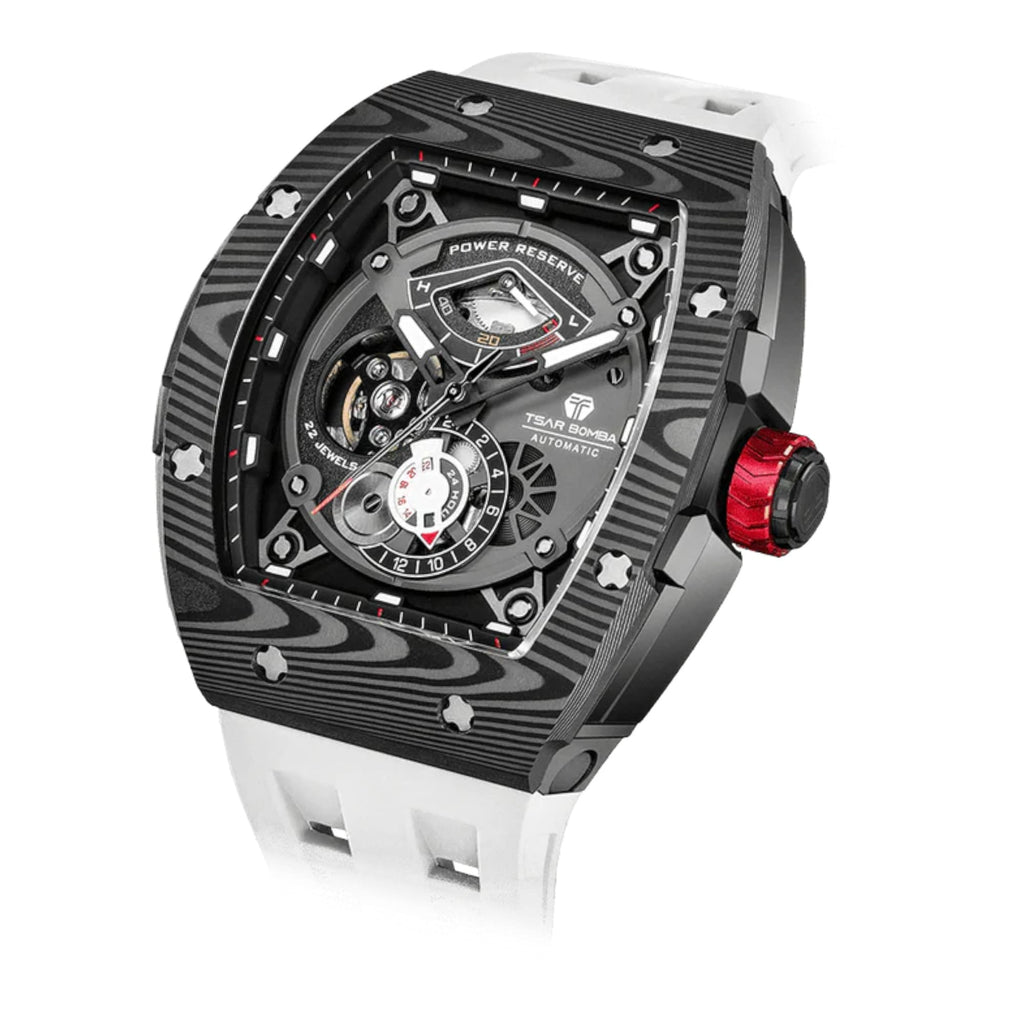 Elemental Series-Automatic Watch - TB8210CFII02-Carbone White