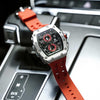 Elemental Series-Calendar - TB8204Q-11-Silver Orange