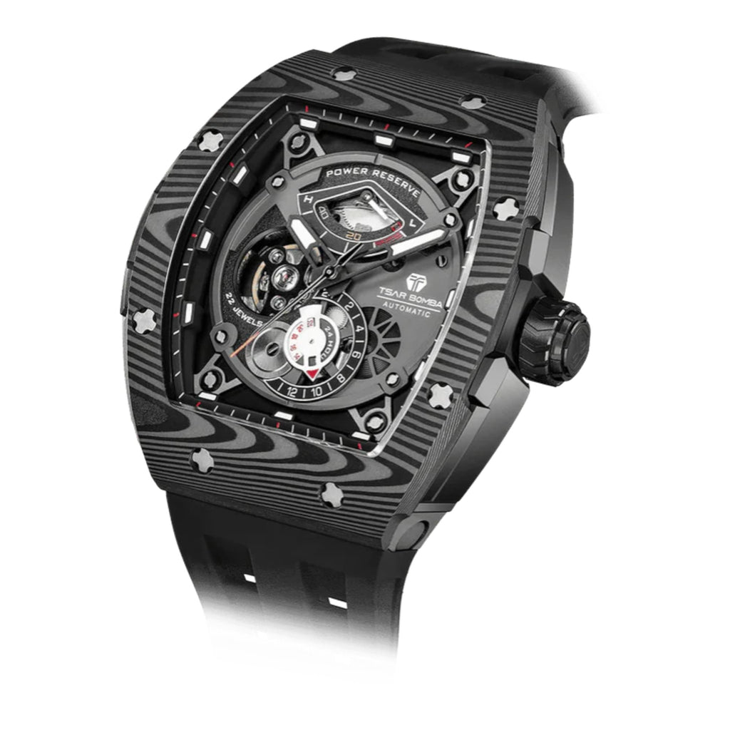 Elemental Series-Automatic Watch - TB8210CFII01-Carbone Black