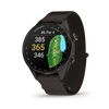 GARMIN - Approach® S72 - 43 mm - Lunette titane Carbon Gray DLC/bronze, bracelet tissu ComfortFit - 010-04147-02