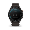 GARMIN - Approach® S72 - 43 mm - Lunette titane Carbon Gray DLC/bronze, bracelet tissu ComfortFit - 010-04147-02