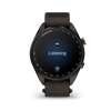 GARMIN - Approach® S72 - 43 mm - Lunette titane Carbon Gray DLC/bronze, bracelet tissu ComfortFit - 010-04147-02