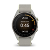 GARMIN - Approach® S72 - 47 mm - Lunette titane Silver/citron, bracelet tissu ComfortFit gris cendré/citron - 010-04148-04