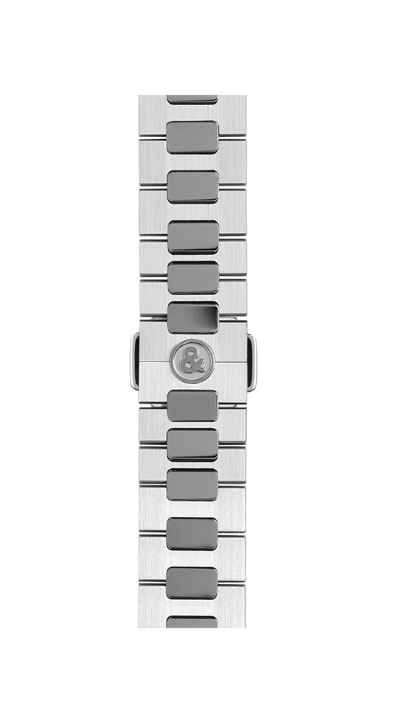 BRACELET URBAN en acier poli-satiné BR-X5 - BR 05 CHRONO -  B-I-037