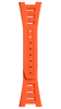 BRACELET URBAN en caoutchouc ajouré orange pour la BR-X5- B-P-052