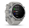 Descent™ Mk3 - 43mm  Acier inoxydable avec bracelet en silicone gris cendré - 010-02753-04
