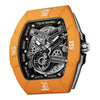 Elemental Series-Automatic Watch  - Lunette Atomic Fluororubber-Dynamic Orange - Compatible avec les lignes TB8214 et TB8218 - TB8218BZFKM15
