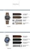 Recharge Bracelet en cuir pour *Trophy * série 1660 / ...12260 / ...