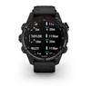 Descent™ Mk3i – 43 mm  Titane avec revêtement Carbon Gray DLC et bracelet noir - 010-02753-11