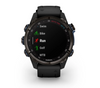 Descent™ Mk3i – 43 mm  Titane avec revêtement Carbon Gray DLC et bracelet noir - 010-02753-11