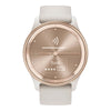 VOGTIME-MONTRES-GARMIN -vívomove® Trend  Peach Gold avec bracelet silicone ivoire - 010-02665-01