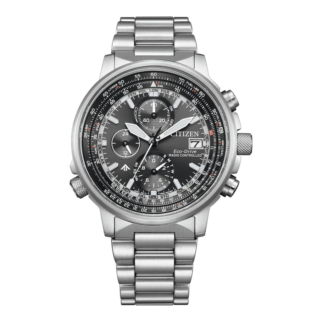 Citizen Promaster Sky Eco-Drive H800 – Chronographe radio-piloté - AT8300-58E