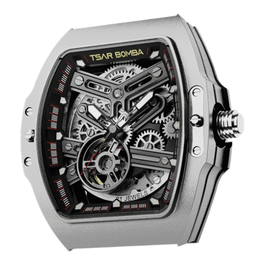 Elemental Series-Automatic Watch - TB8218BW01 - Automatic Silver Black