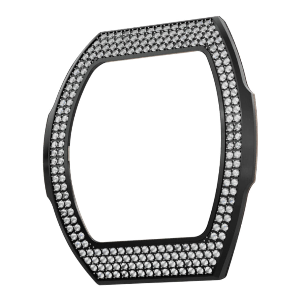 Elemental Series-Automatic Watch  - Lunette Atomic Cubic Zirconia-Pvd Noir  - Compatible avec les lignes TB8214 et TB8218 - TB8218BZD03