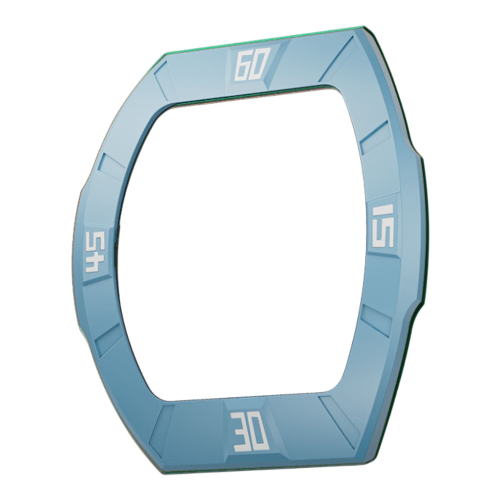 Elemental Series-Automatic Watch  - Lunette Atomic Fluororubber-Dynamic Ligt Blue - Compatible avec les lignes TB8214 et TB8218 - TB8218BZFKM14