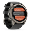 Garmin - Fēnix 6x - Sapphire Carbon Gray DLC with Black Bracelet - 010-02157-11