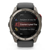 Garmin - Fēnix 6x - Sapphire Carbon Gray DLC with Black Bracelet - 010-02157-11