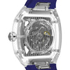 Elemental Series-Automatic Watch - Light Matters-Révolution en cristal de saphir  - TB8223  - Clein Bleu