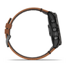 Garmin - Fēnix 6x - Sapphire Carbon Gray DLC with Black Bracelet - 010-02157-11