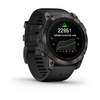 epix™ Pro (Gen 2) Sapphire Edition - Titane avec revêtement en Carbon Gray DLC et bracelet noir - 010-02804-01